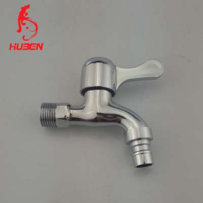 Wall mounted single handle washing hand basin water tap faucet bibcock