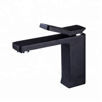 New Chrome Black Bathroom Basin Sink Mixer Tap Faucet