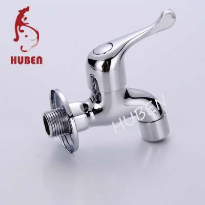 Brass chrome washing machine tap