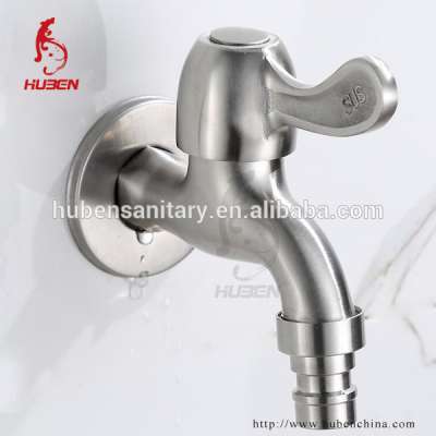 High Quality garden faucet stainless steel bibcock tap